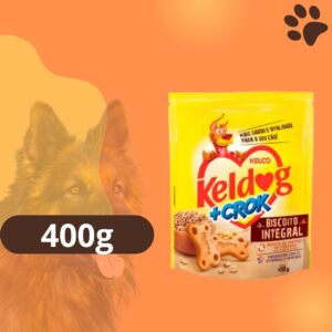 Biscoito integral keldog+crock